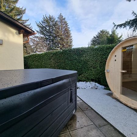 Villa With Private Sauna And Jacuzzi, 8 Min From Schloss Schoebrunn 维也纳 外观 照片